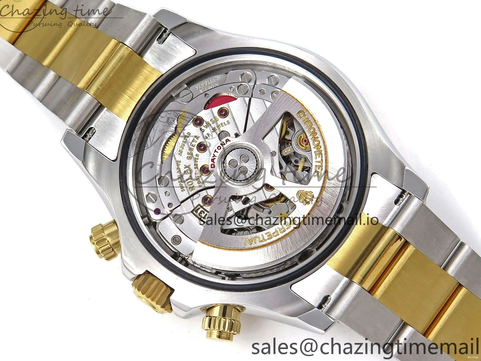 MiroTime 0128 Daytona 126503 QF 1:1 Best Edition Black Dial on SS YG Braclet SH4131 V TechFriendly 1273